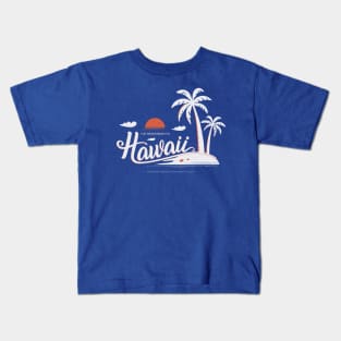 (I've Never Been to) Hawaii - dark background Kids T-Shirt